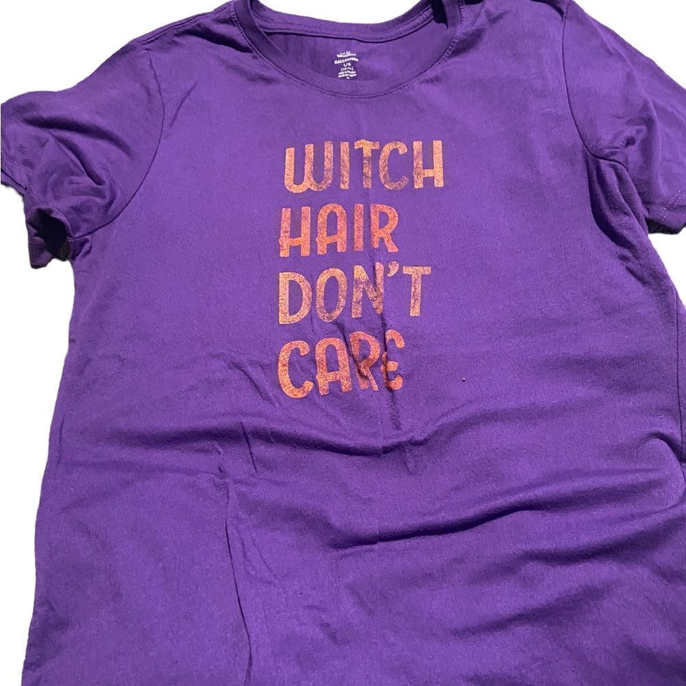Celebrate Halloween size large (12-14) witch hair don’t cAre excellent condition
